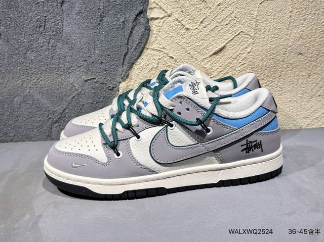 新品上市实拍 海外爆款限量发售！高端定制Nike Sb Dunk Low 古驰联名 米黄棕 高端定制 低帮休闲板鞋 定制鞋盒 大厂纯原品质出货 超高清洁度 皮料