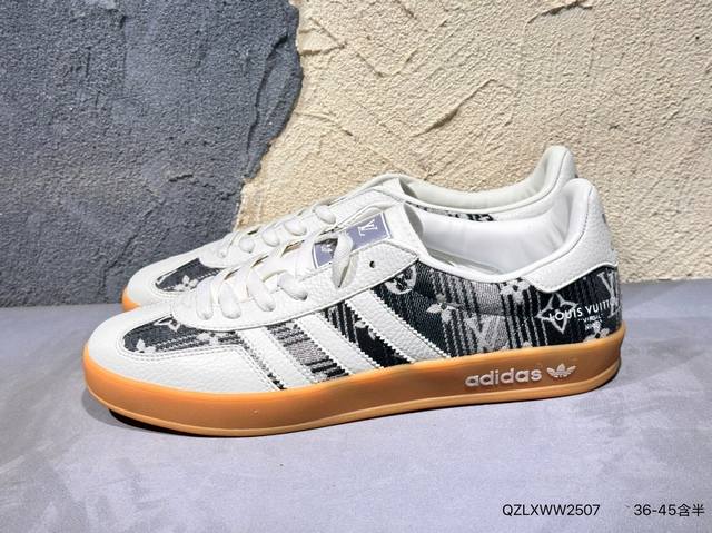 Adidas Samba Og 桑巴德迅板鞋立体Samba烫金Logo 区别市场一切版本 针车走线 冲孔均为最高标准打造 后跟港宝材料定型 反口弧度完美 Sc9