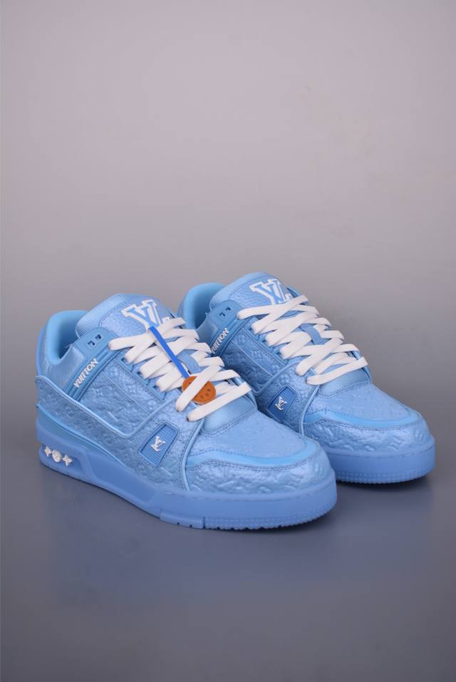 Louis Vuitton 路易威登 Lv Trainer 低帮休闲板鞋 纯原级别 高端零售专供 海淘代购同渠道品质 升级 原版一致礼品鞋盒及全套代购包装说明书