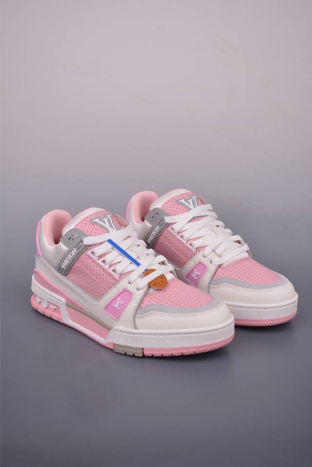 Louis Vuitton 路易威登 Lv Trainer 低帮休闲板鞋 纯原级别 高端零售专供 海淘代购同渠道品质 升级 原版一致礼品鞋盒及全套代购包装说明书