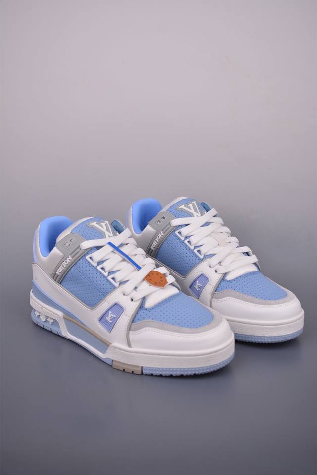 Louis Vuitton 路易威登 Lv Trainer 低帮休闲板鞋 纯原级别 高端零售专供 海淘代购同渠道品质 升级 原版一致礼品鞋盒及全套代购包装说明书