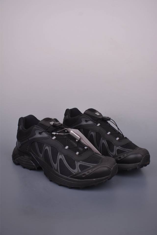 法国户外品牌-萨洛蒙 Salomon Xt-Whisper Wh101 探索者系列 纯原版本 潮流越野机能户外休闲运动跑步鞋 采用透气网布与防护皮革组合鞋面材质