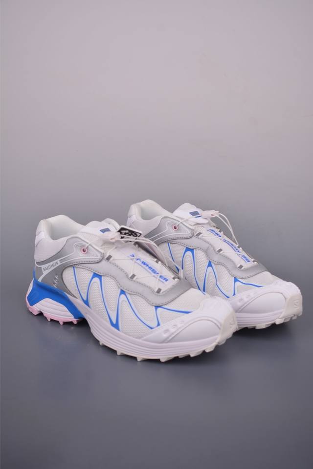 法国户外品牌-萨洛蒙 Salomon Xt-Whisper Wh101 探索者系列 纯原版本 潮流越野机能户外休闲运动跑步鞋 采用透气网布与防护皮革组合鞋面材质