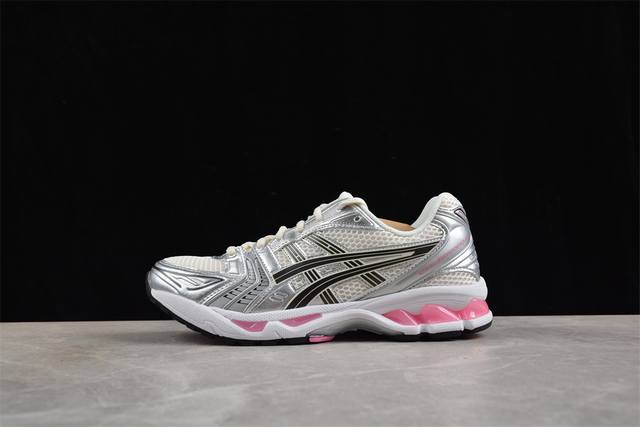 C版纯原 Asics Gel-Kayano 14 亚瑟士运动休闲透气专业跑鞋 1203A537-103 #原厂原数据开发 采用工程弹性双层再生针织密度鞋面材质，
