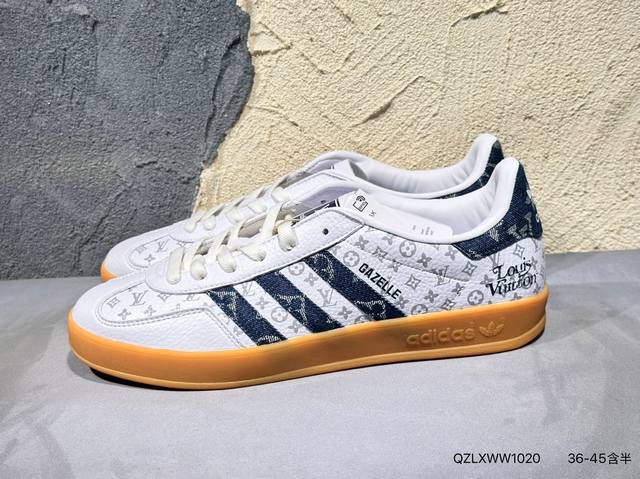 Adidas Samba Og 桑巴德迅板鞋立体Samba烫金Logo 区别市场一切版本 针车走线 冲孔均为最高标准打造 后跟港宝材料定型 反口弧度完美 Sc9