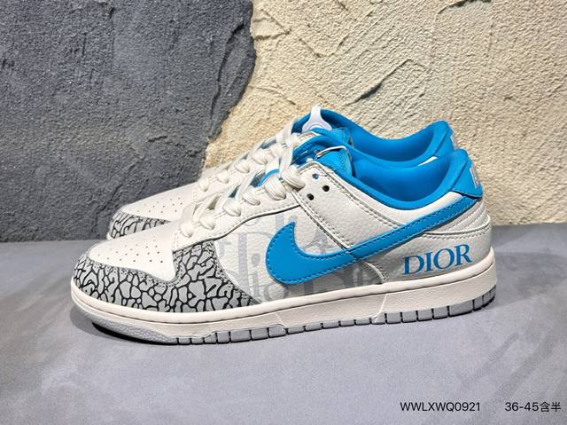 新品上市实拍 海外爆款限量发售！高端定制Nike Sb Dunk Low 古驰联名 米黄棕 高端定制 低帮休闲板鞋 定制鞋盒 大厂纯原品质出货 超高清洁度 皮料