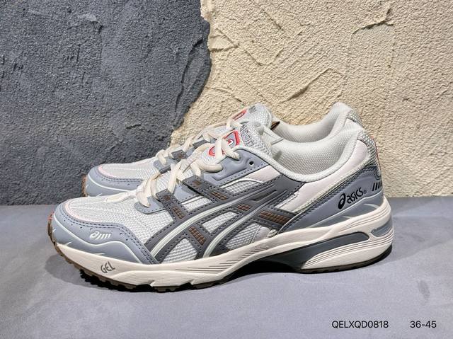 新品上市实拍 Asics Gel-Kayano 14 公司级版本 亚瑟士运动休闲透气专业跑鞋 采用工程弹性双层再生针织密度鞋面材质 后跟3D可视Gel缓震乳胶物