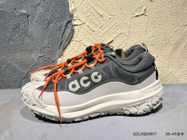 新品上市实拍 Nk Acg Mountain Fly 2 Low 外户登山列系越跑低帮休闲动运徒步鞋 新全户外鞋款Mountain Fly 新全来袭 该款鞋沿袭