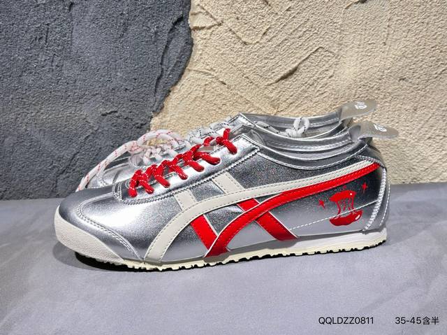 新品上市实拍 Asics Ointsuka Tiger Moage Co 亚瑟士鬼冢虎复古经典跑鞋 产品从款式颜色造型上体现出追求舒适和细节的完美 鞋类更是推崇