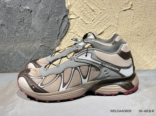 新品上市实拍 法国户外品牌-萨洛蒙 Salomon Xt-Whisper Panhui 3D探索者系列 潮流越野机能户外休闲运动跑步鞋 采用透气网布与防护皮革组