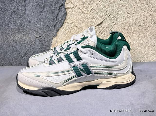 新品上市实拍 Aime Leon Dore × New Balance Rc56系列 新百伦 Nb 舒适耐磨 低帮 休闲跑步鞋 网眼层叠反倒衬出旧化美感 锯齿外