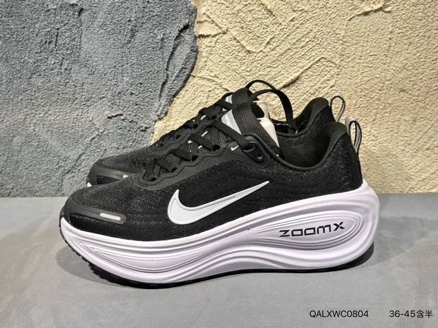 新品上市实拍 耐克Nike Vomero Plus 舒适减震防滑低帮跑步鞋 Hv8 001 全掌Reactx泡绵中底 前掌和后跟还配备了Air Zoom气垫单元