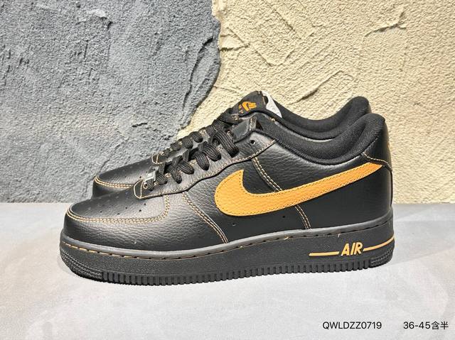 Nike Air Force 1 Low 白蓝 原楦头原纸板 打造纯正空军版型 专注外贸渠道 全掌内置蜂窝气垫 原盒配件 原厂中底钢印、拉帮完美 官方货号：Hq