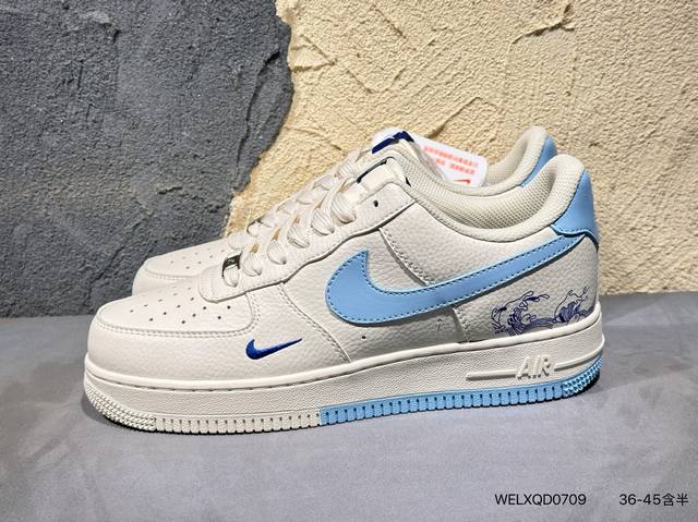 Nike Air Force 1 '07 Low “古驰联名 经典灰花纹”空军一号 低帮 运动鞋 休闲鞋 折边针车 工艺难度大 原楦头原纸板 原装鞋盒 定制五金