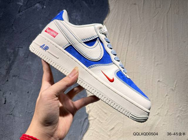 新品上市实拍 耐克Nike Air Force 7 空军一号低帮百搭休闲运动板鞋。柔软、弹性十足的缓震性能和出色的中底设计，横跨复古与现代的外型结合，造就出风靡