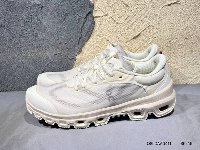新品上市实拍 On Cloudmonster 昂跑 新兴品牌轻便低帮跑步鞋 首发实拍 鞋款以网球为灵感的运动休闲鞋，大胆的复古外观与革新科技融合，助力运动生活的