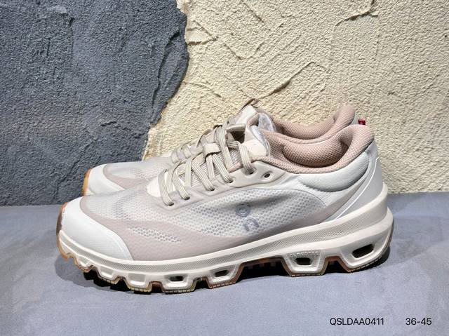 新品上市实拍 On Cloudmonster 昂跑 新兴品牌轻便低帮跑步鞋 首发实拍 鞋款以网球为灵感的运动休闲鞋，大胆的复古外观与革新科技融合，助力运动生活的