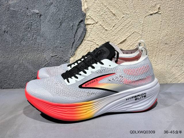 持续上新 Brooks布鲁克斯 Hyperion 2 超轻跑鞋 竞速跑步鞋 大厂纯原Qdlxwq0309