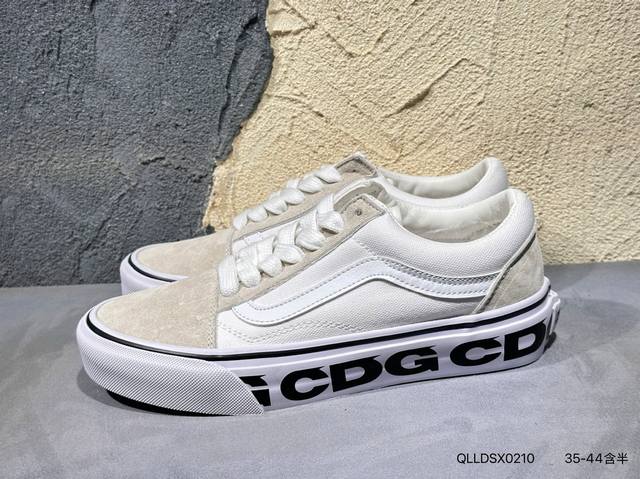 新品上市实拍 Vans Old Skool 万斯经典黑低帮休闲板鞋Qlldsx0210