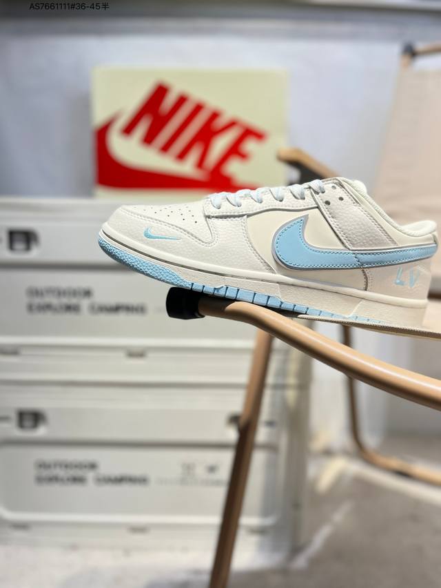 Lv X Nike Sb Dunk Low 大厂出品 极力推荐 新配色 原装头层材料 独家版型蒸餾加工 帶來的是更好的视觉和脚感体验 大厂纯原品质出货 清洁度
