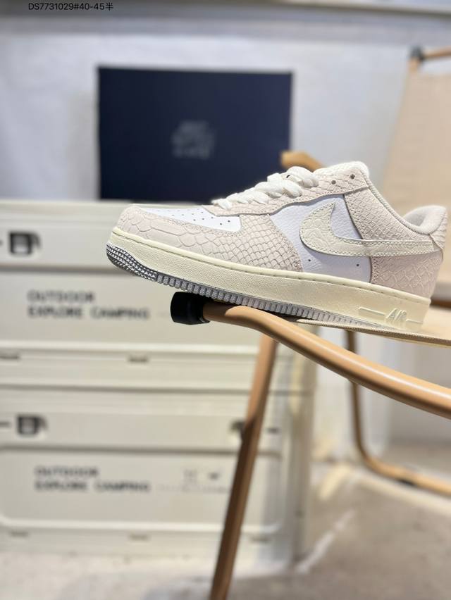 工厂P清仓特价公司级头层皮 Nk Air Force 7 Low 空军一号低帮休闲板鞋 #定制皮料 原楦原纸板 纯正空军版型 高清洁度 内置全掌气垫Dx2678