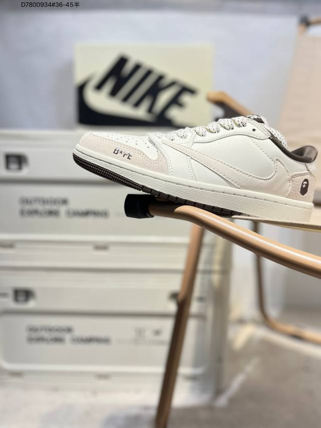淡季工厂P清仓特价 公司级头层皮乔丹Air Jordan 1 Low Aj1低帮系列篮球鞋 官方同步配色 原装级产物 #拒绝公底 立体鞋型 细节完美 高清洁度A
