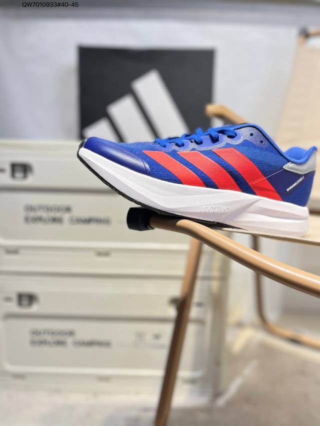 Adidas Adizero Duramo Speed 2 阿迪达斯 网面透气 轻盈跑鞋 主打的科技还是非常让人期待 Cloudfoam是另一种减震科技 减震性