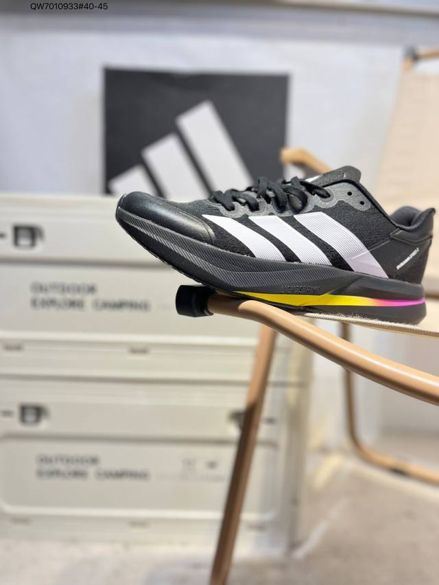 Adidas Adizero Duramo Speed 2 阿迪达斯 网面透气 轻盈跑鞋 主打的科技还是非常让人期待 Cloudfoam是另一种减震科技 减震性