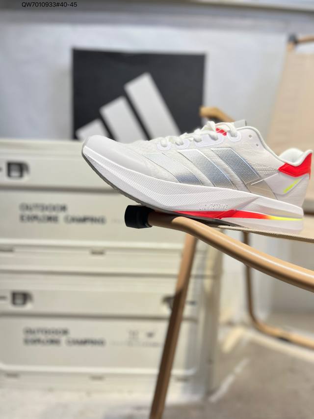 Adidas Adizero Duramo Speed 2 阿迪达斯 网面透气 轻盈跑鞋 主打的科技还是非常让人期待 Cloudfoam是另一种减震科技 减震性