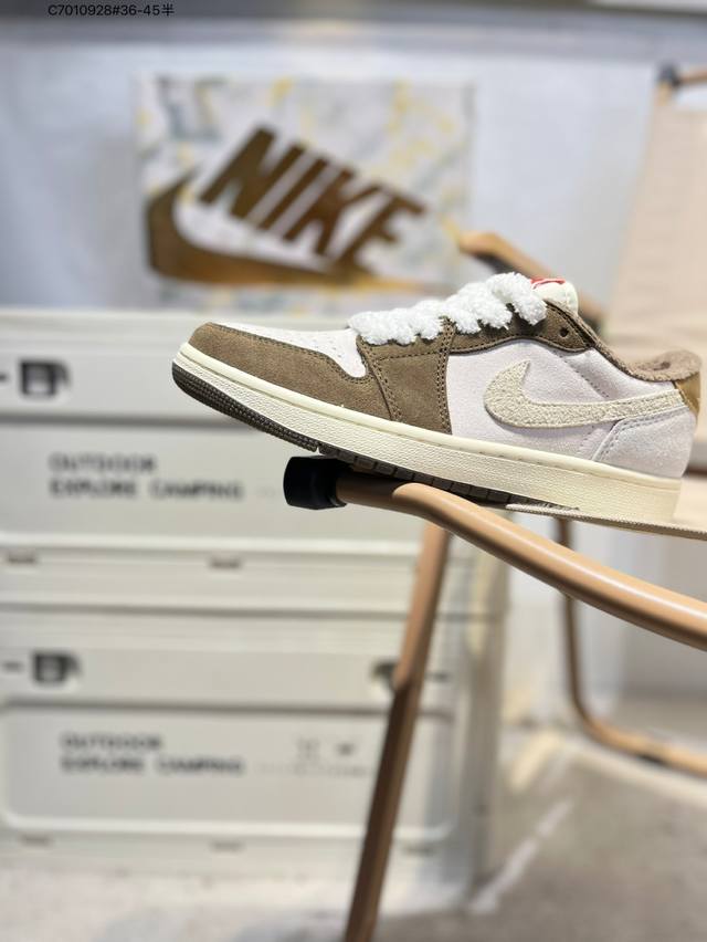 原 降价 乔丹Air Jordan 1 Low Aj1低帮系列篮球鞋 官方同步配色 原装级产物 #拒绝公底 立体鞋型 细节完美 高清洁度Dv1312 C7010