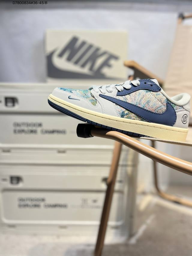 淡季工厂P清仓特价 公司级头层皮乔丹Air Jordan 1 Low Aj1低帮系列篮球鞋 官方同步配色 原装级产物 #拒绝公底 立体鞋型 细节完美 高清洁度J