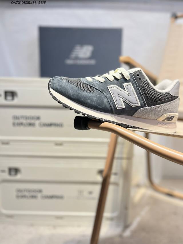 Nb新百伦New Balance Ml574经典复古休闲运动慢跑鞋 #原档案开发开发纸版楦型 #原装组合独立私模大底U574Gm2 Qa7010839#36-4