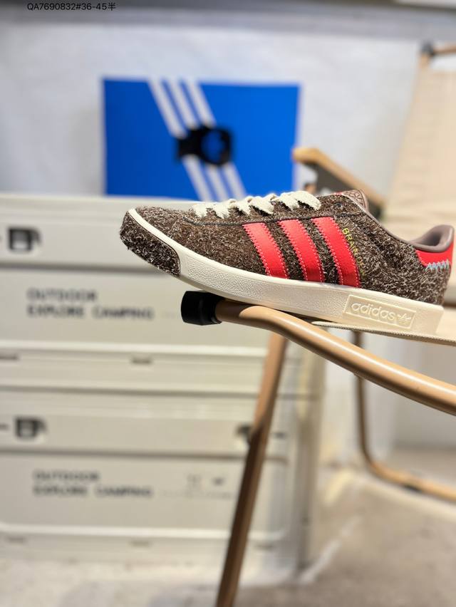 Brain Dead X Adidas Originals Forest Hills Core 阿迪达斯 舒适时尚薄底 防滑耐磨 低帮 板鞋 货号:Jr7942