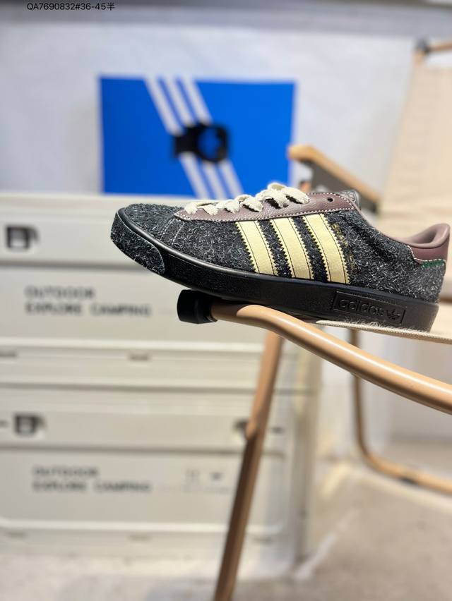 Brain Dead X Adidas Originals Forest Hills Core 阿迪达斯 舒适时尚薄底 防滑耐磨 低帮 板鞋 货号:Jr7942