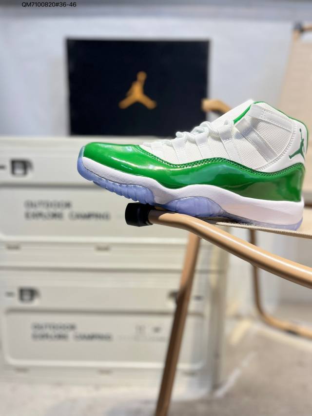 Air Jordan 11 Retro Low Concord Aj11代迈克尔 乔丹运动文化篮球鞋852625 Qm7 820#36-46