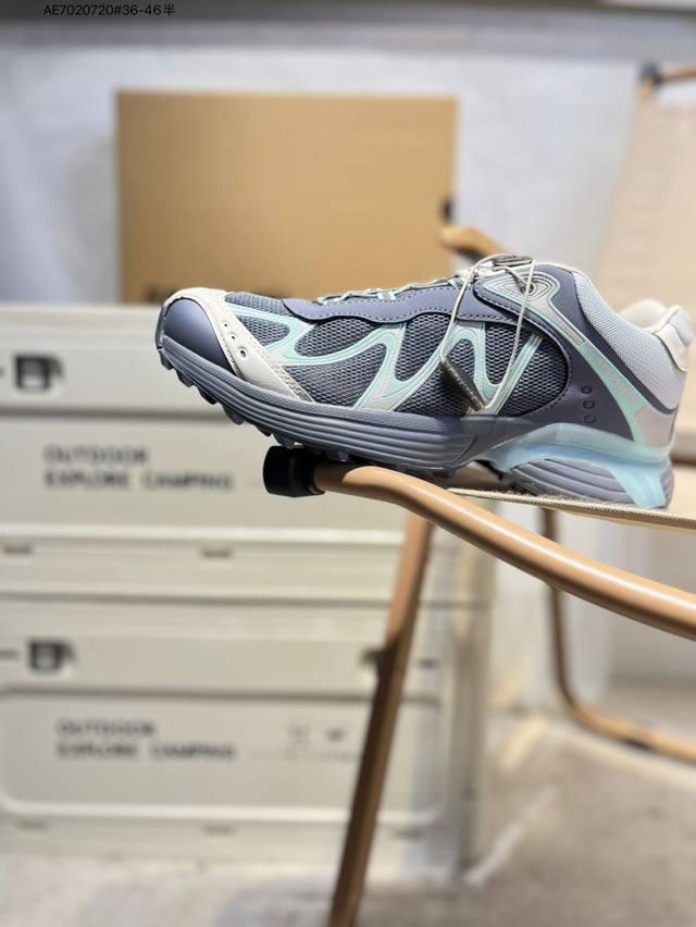 Salomon萨洛蒙 Xt-Whisper 时尚 舒适減震防滑耐磨 低帮跑步鞋鞋面采用Sensifit贴合技术 全方位贴合包裹脚型 鞋跟部鞋底牵引设计 提供强大