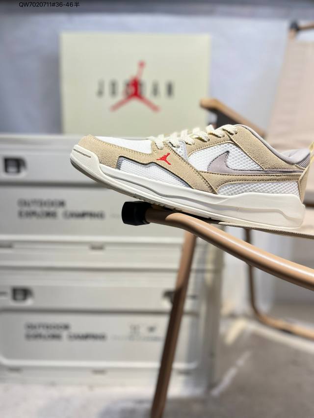 Jordan Cmft Era 舒适简约百搭耐磨 低帮 生活休闲鞋，网眼拼接翻毛皮材质增添反光装饰条细节凸显街头风范，软弹中底与耐磨外底结合保持脚感舒适在线开启