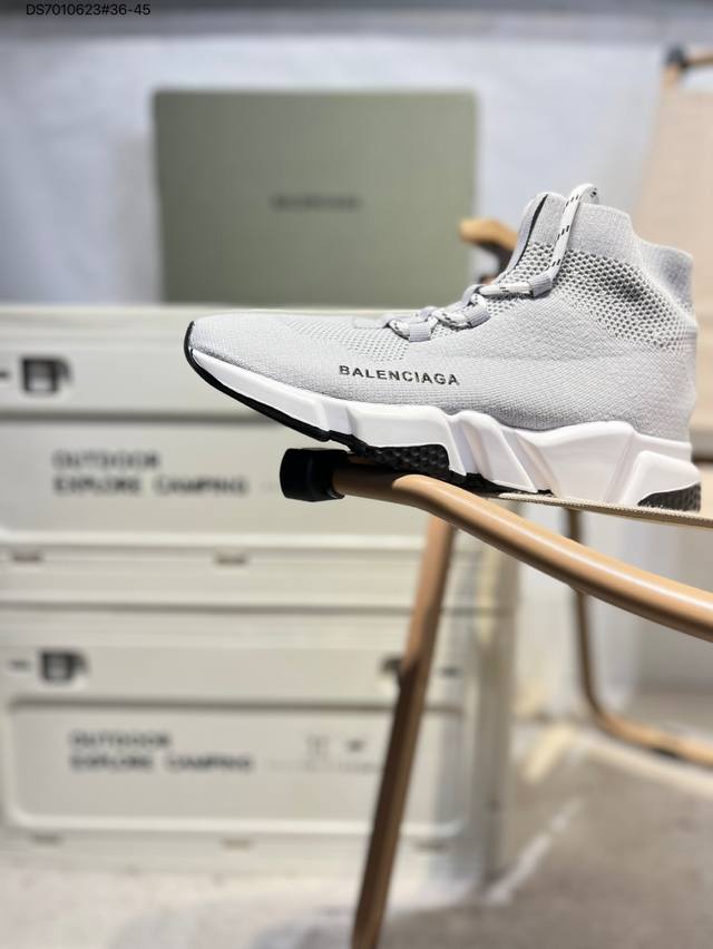 Balenciaga巴黎世家 Speed 飞织网面透气舒适轻便袜子运动鞋款号:607544W2Db61010 Ds7010623#36-45