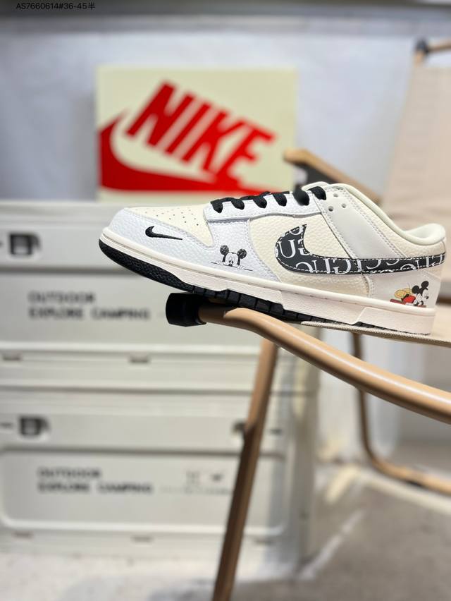 米奇 X Nike Sb Dunk Low 大厂出品 极力推荐 新配色 原装头层材料 独家版型蒸餾加工 帶來的是更好的视觉和脚感体验 大厂纯原品质出货 清洁度