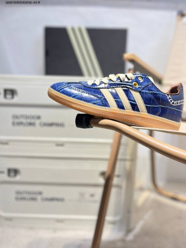 Adidas Originals Wb Pony Tonal Samba Og 桑巴舞系列绅士德训足球风百搭低帮休闲运动板鞋Jh9826 Qms7690540#