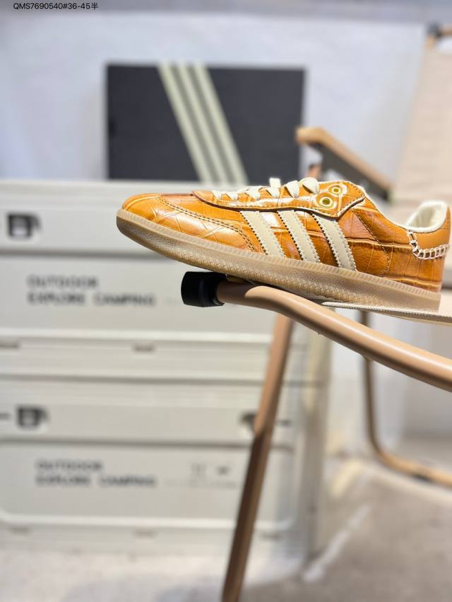Adidas Originals Wb Pony Tonal Samba Og 桑巴舞系列绅士德训足球风百搭低帮休闲运动板鞋Jh9826 Qms7690540#