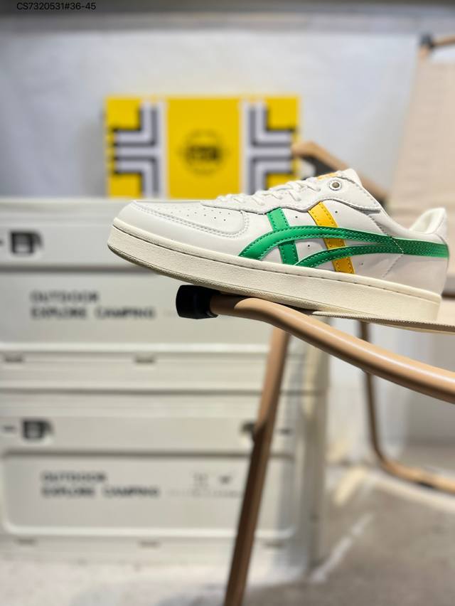 Onitsuka Tiger 鬼塚虎 Gsm Sd 休闲舒适 防滑耐磨轻便 低帮 生活休闲鞋 男女同款 Gsm Sd系列运动鞋是鬼塚虎品牌旗下的一款产品，以其复