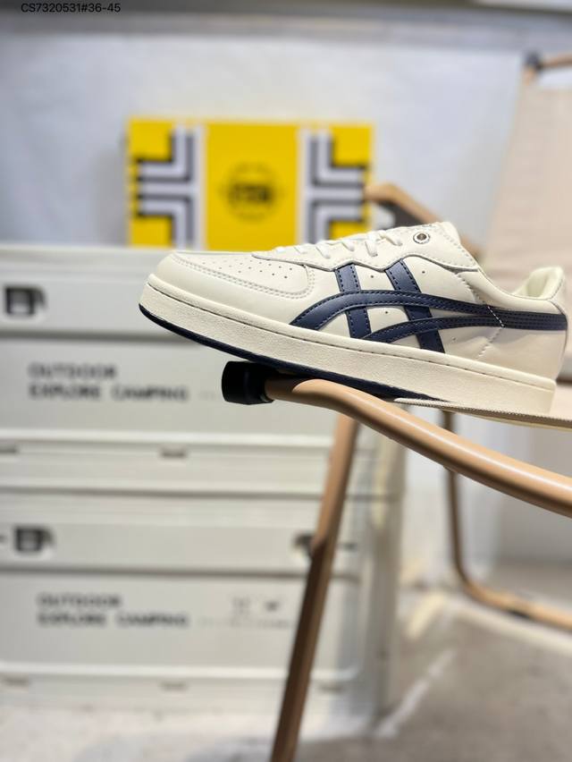 Onitsuka Tiger 鬼塚虎 Gsm Sd 休闲舒适 防滑耐磨轻便 低帮 生活休闲鞋 男女同款 Gsm Sd系列运动鞋是鬼塚虎品牌旗下的一款产品，以其复