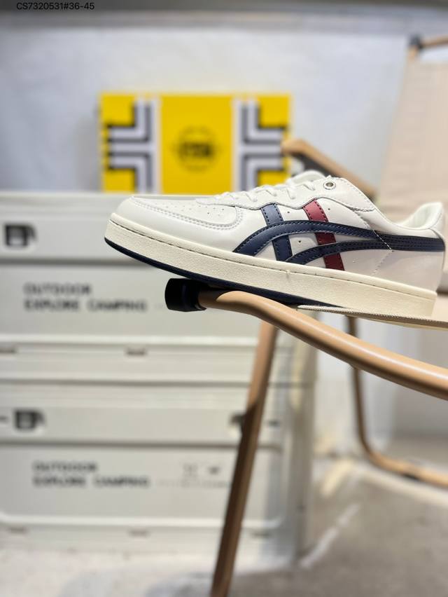 Onitsuka Tiger 鬼塚虎 Gsm Sd 休闲舒适 防滑耐磨轻便 低帮 生活休闲鞋 男女同款 Gsm Sd系列运动鞋是鬼塚虎品牌旗下的一款产品，以其复