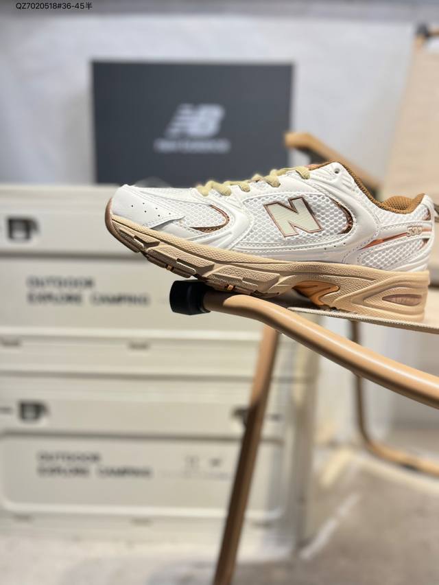 新百伦 Nb530 New Balance 530 复跑古鞋Nb530这鞋双确实是Nb家经复典古款式之一，以全科新技诠释，成打功造530鞋款。鞋面保在持530基