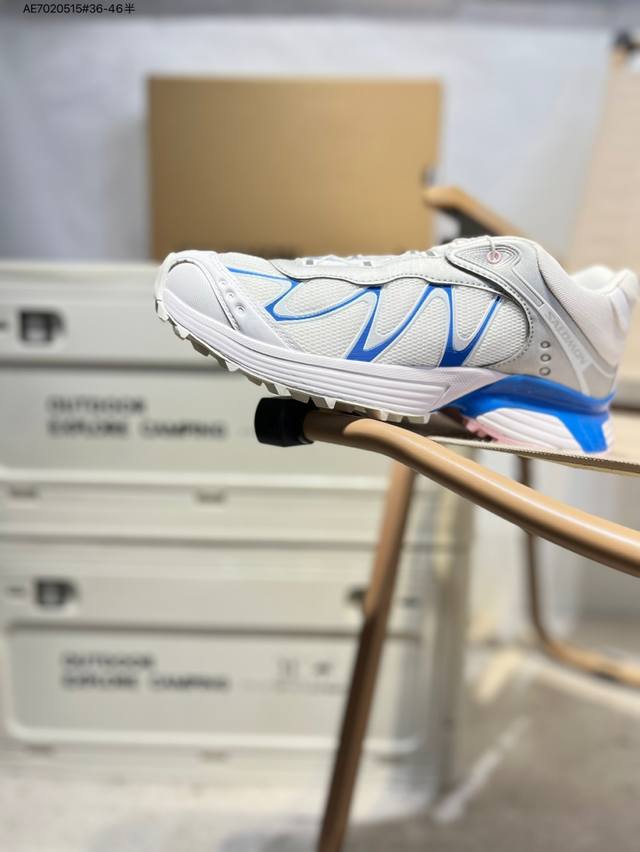 Salomon萨洛蒙 Xt-Whisper 时尚 舒适減震防滑耐磨 低帮跑步鞋鞋面采用Sensifit贴合技术 全方位贴合包裹脚型 鞋跟部鞋底牵引设计 提供强大