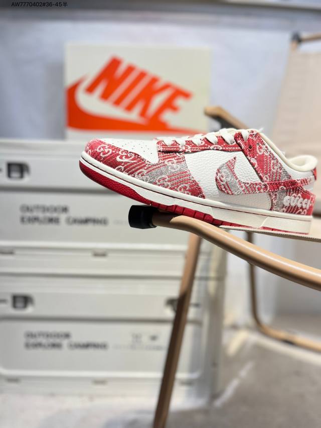 古驰 X Nike Sb Dunk Low 大厂出品 极力推荐 新配色 原装头层材料 独家版型蒸餾加工 帶來的是更好的视觉和脚感体验 大厂纯原品质出货 清洁度