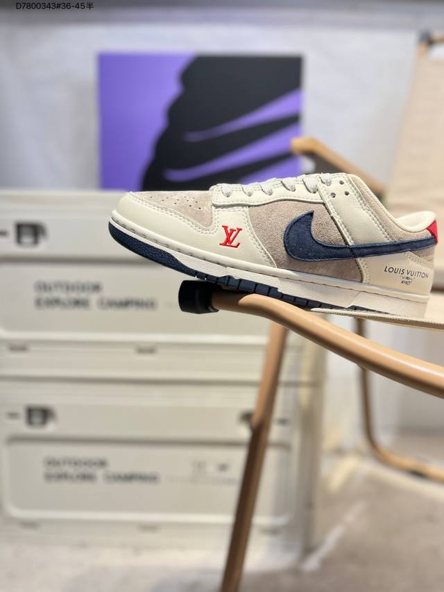 工厂P清仓福利特价Lv X Nike Sb Dunk Low 大厂出品 极力推荐 新配色 原装头层材料 独家版型蒸餾加工 帶來的是更好的视觉和脚感体验 大厂纯原