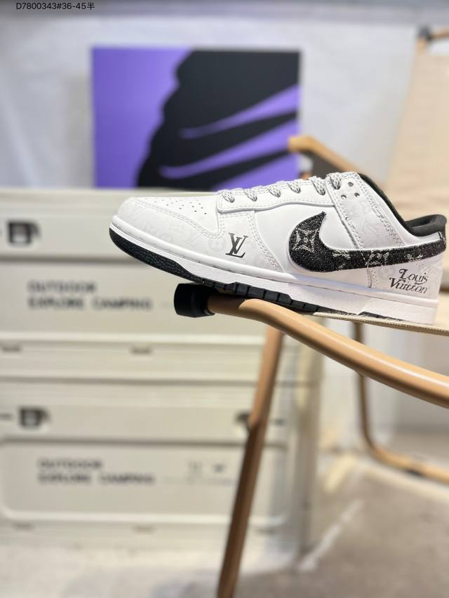 工厂P清仓福利特价Lv X Nike Sb Dunk Low 大厂出品 极力推荐 新配色 原装头层材料 独家版型蒸餾加工 帶來的是更好的视觉和脚感体验 大厂纯原