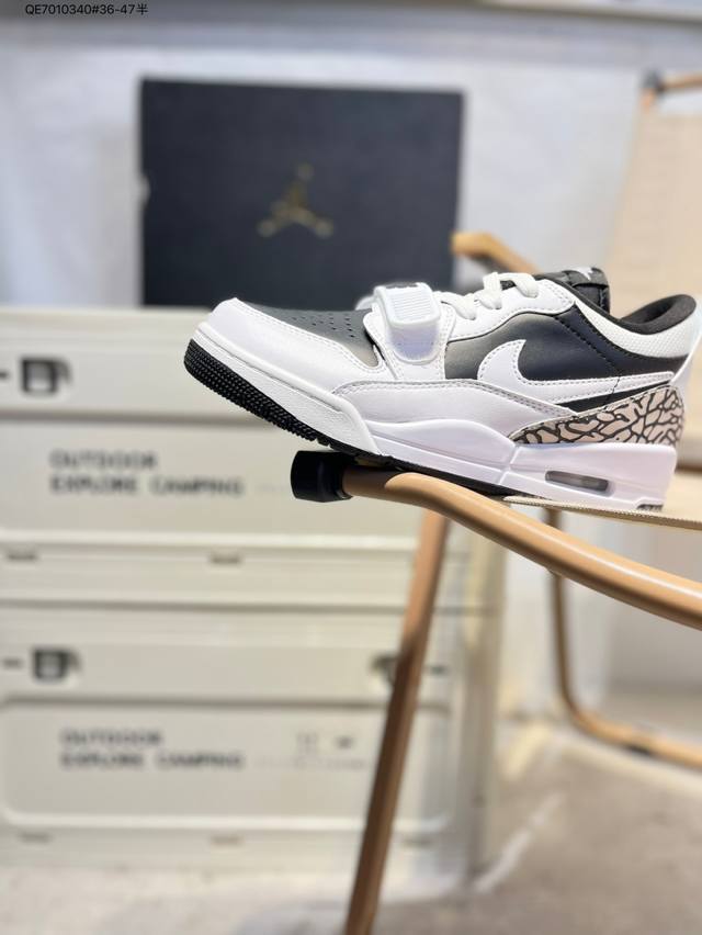 Air Jordan Legacy 312 乔丹篮球鞋系列 号称 “最强三合一” 的 Jordan Legacy 312，自然有着杂交结合的设计，它的名字就展现